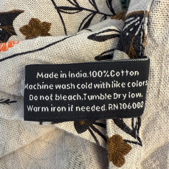 Christian Lacroix Bats Moths Butterflies and Vines Apron - Picture 2 of 9